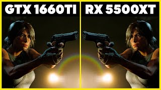 GTX 1660 TI VS RX 5500 XT Gaming Benchmarks l 2K l 4K [upl. by Anirehs120]