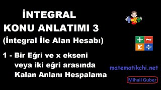 İntegral 3 İntegral ile Alan Hesabı Konu Anlatımı 1  Alan Hesabına Giriş [upl. by Pascale706]