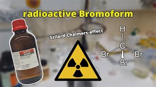 Szilard Chalmers effect with Bromoform  nuclear chemistry [upl. by Solim]