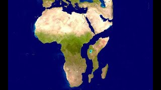 Africa  Relieful Caracteristici generale Riftul African  lecție de geografie a continentelor [upl. by Marvella]