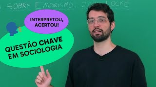 QUESTÕES de SOCIOLOGIA que Você PRECISA ACERTAR [upl. by Noeruat]