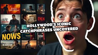 Hollywoods Iconic Catchphrases Uncovered [upl. by Eniluj763]