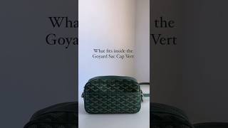 What fits inside the Goyard sac cap vert goyard goyardsaccapvert wimb handbags [upl. by Lieberman369]