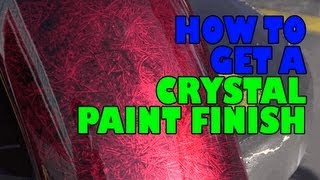 How to get a crystal paint finish [upl. by Kristo]