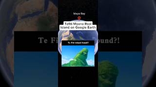 Tefiti Moana Real Island on Google Earth 😱 shorts [upl. by Omari]