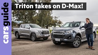 Mitsubishi Triton vs Isuzu DMax 2025 comparison review The best dualcab pickup for tradies is [upl. by Breban710]