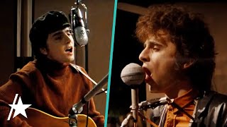 Hear Timothée Chalamet SING As Bob Dylan In A Complete Unknown Trailer [upl. by Nura501]