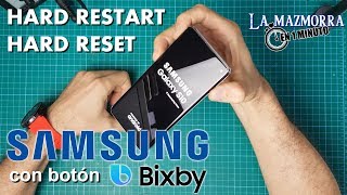 COMO REINICIAR Y RESETEAR DE MANERA FORZOSA LOS DISPOSITIVOS SAMSUNG  HARD RESTART  HARD RESET [upl. by Adnawed960]