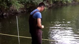 River Tutorial  Measuring Stream Depth [upl. by Audsley857]