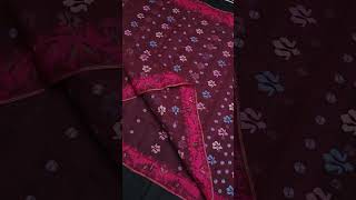 original Dhakai jamdani saree😍 dhakaijamdanisaree jamdanilovers jamdanisare✅ [upl. by Nahte]