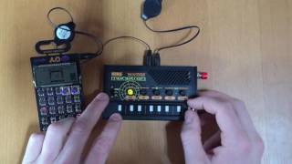 CircuitBent Monotron Delay demo [upl. by Pietra]