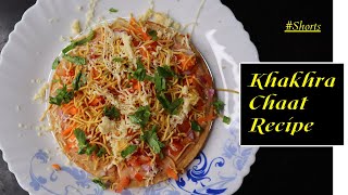 Shorts 💞Khakhra chaat recipe  Street style Keerthana Srinivasan shorts [upl. by Ttereve]