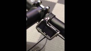 Quick tour of the Shimano XTR Di2 display [upl. by Zrike]