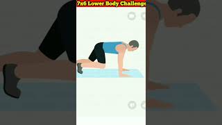 7x6 Lower Body Challenge  Ultimate Leg Workout  Burn Fat amp Build Muscle lowerbodyworkout [upl. by Annahtur]