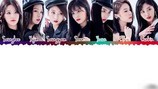 CLC 씨엘씨  BLACK DRESS Lyrics Color CodedHanRomEng [upl. by Sweet]