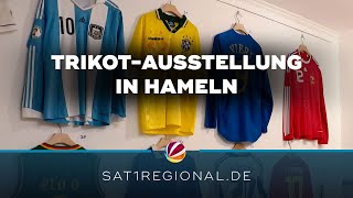 Einzigartige FußballtrikotSammlung in Hameln [upl. by Kile]