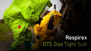 Respirex GTS Gas Tight Suit in Tychem [upl. by Odlareg]