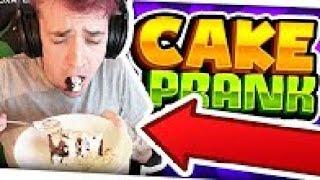 Shaving Cream Cake Prank On Crainer Thea Gaming Reupload [upl. by Annazor]