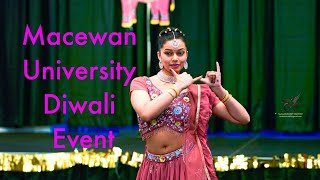 MacEwan University Diwali Event  Soja Zara  Kritika Ram  2024 [upl. by Timus]