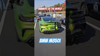 Green BMW M850i coupe jimfinch bmwm850i m850i bmwmodified streetcarracing fastcarsonly bmw [upl. by Nivlem]