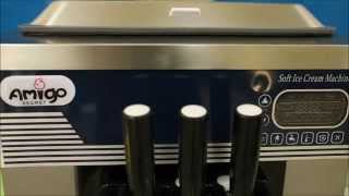 Leading Ice Cream Machine Manufacturer  Amigosecrets Counter Top Soft Ice Cream Machine [upl. by Davide]