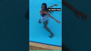 Wendy Shay Twerks in a Pool jamming to her new song featuring Medikal tagged Decision [upl. by Attah]