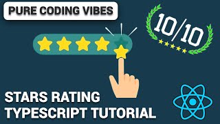 React STARS RATING COMPONENT in Under 20 Minutes  Tutorial [upl. by Seadon]