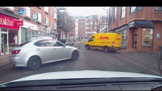 Practical Driving Test Route Tolworth 22 Jan 2024 5 Serious [upl. by Llerrem]