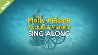 Molly Malone Cockles amp Mussels SingAlong with Lyrics for Kids SONG [upl. by Minnie]