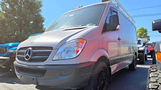 SOLD  2011 MercedesBenz Sprinter 2500 Camper Cargo Van for 19104 [upl. by Ytteb]