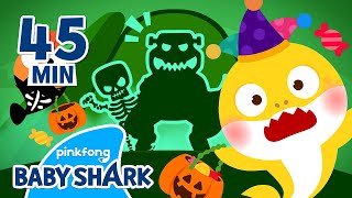 Halloween TrickorTreat at the Spooky House  Compilation  Halloween Story  Baby Shark Official [upl. by Slotnick]