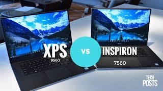 Dell Inspiron 7560 VS XPS 15 9560  Review and Comparison [upl. by Naiditch]