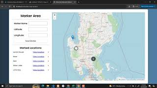 Interactive Map with Marker Using PHP and MySQL with Source Code [upl. by Silvain]