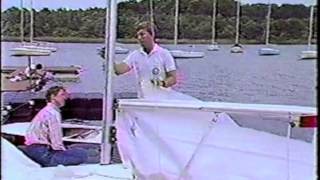 Flying Scot Sailboat Rigging Video Part 3 [upl. by Horwitz]