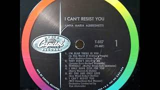 Anna Maria Alberghetti  I Cant Resist You 1957 [upl. by Fransen]