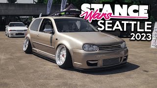 StanceWars Seattle 2023 FULL SHOW Cars Lay Frame [upl. by Nyret165]