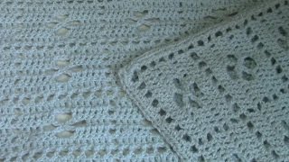 Haken  tutorial 110 Call the midwife babydeken [upl. by Suoirred]