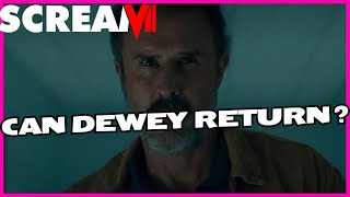 Can Dewey Return In Scream 7 [upl. by Beatrisa]