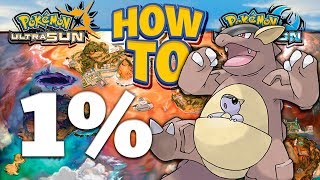 HOW TO GET 1 Kangaskhan in Pokemon Ultra Sun and Moon [upl. by Ehrsam683]