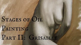 How to Paint a Sphere in Five Steps  Warm amp Cool GrayscaleGrisaille  Oil Painting Lessons [upl. by Ateiram561]