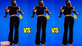 Fortnite Chill Challenger Skin Party Hips 1 Hour Version Thicc 🍑😘 New Adidas Collab 😍 Zoomed In 😜4K [upl. by Camella]