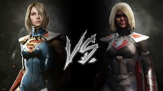 Injustice 2  Supergirl Vs Overgirl VERY HARD [upl. by Elac]