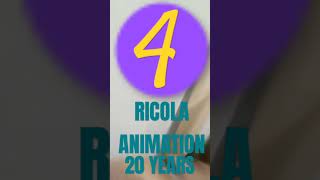 Ricola Animation 20 Years 20152016 logo [upl. by Auhsej17]