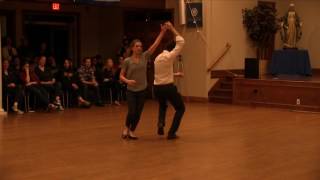 2nd Place Swing  Christendom College Swing amp Waltz Competition 2017 [upl. by Ettevad]