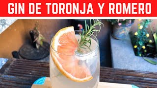 Gin tonic de toronja y romero [upl. by Janie]