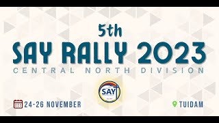 CND SAY RALLY  TUIDAM  INRINNI CHAWHNU  YOUTH VARIETY amp EMPOWERMENT PROGRAMME [upl. by Landri439]