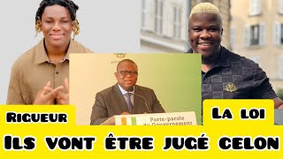 LAffaire Apoutchou sAggrave  Le porte Parole du Gouvernement ivoirien parle de ça [upl. by Oeram16]