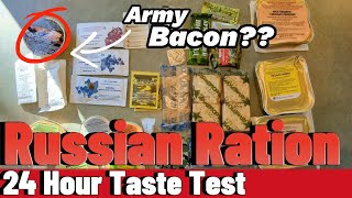 American tries Russian Ration IRP Menu 3 [upl. by Irrot]