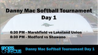 Day 1 Danny Mac Softball Tournament [upl. by Aicilav]