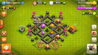 Clash of Clans  Best Town Hall 4 Defense Base Design [upl. by Eloisa280]